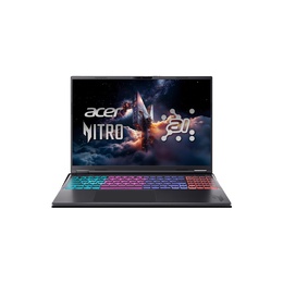  Acer | Nitro V 16S AI AN16S-61-R6Q1 | Obsidian Black | 16  | IPS | WUXGA | AMD Ryzen AI 7 | 350 | 16 GB | DDR5 | Solid-state drive capacity 1000 GB | NVIDIA GeForce RTX 5060 | Windows 11 Home | 802.11ax | Bluetooth version 5.3 | Keyboard language US international | Keyboard backlit | Warranty 24 month(s)