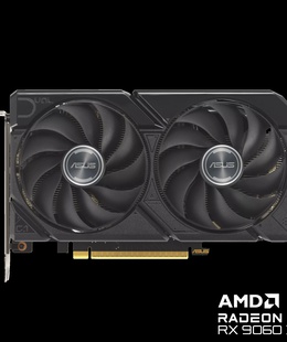  Asus Dual Radeon RX 9060 XT 16GB GDDR6 | AMD | 16 GB | Radeon RX 9060 XT | GDDR6 | HDMI ports quantity 1 | PCI Express 5.0  Hover