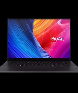  Asus | ProArt P16 H7606WW-SE009X | Nano Black | 16  | OLED | Touchscreen | 4K | 3840 x 2400 pixels | 120 Hz | Glossy | AMD Ryzen AI 9 | HX370 | 64 GB | LPDDR5X | Solid-state drive capacity 2000 GB | NVIDIA GeForce RTX 5080 | GDDR7 | 16 GB | Windows 11 Pro | 802.11be | Bluetooth version 5.4 | Keyboard language US international | Keyboard backlit | Warranty 24 month(s)  Hover