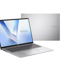  Asus Vivobook 16 F1607AA-MB049W | Cool Silver | 16  | IPS | WUXGA | 1920 x 1200 pixels | 60 Hz | Anti-glare | Intel Core Ultra 5 | 325 | 16 GB | DDR5 | Solid-state drive capacity 512 GB | Intel Graphics | Windows 11 Home | 802.11ax | Bluetooth version 5.3 | Keyboard language US international | Keyboard backlit | Warranty 24 month(s) | Battery warranty 12 month(s)  Hover