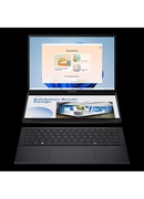  Asus Zenbook Duo UX8406CA-QL358X | Inkwell Gray | 14  | OLED | Touchscreen | FHD | 1920 x 1200 pixels | 60 Hz | Glossy | Intel Core Ultra 7 | 255H | 16 GB | LPDDR5X | Solid-state drive capacity 1000 GB | Intel Arc Graphics | Windows 11 Pro | 802.11be | Bluetooth version 5.4 | Keyboard language US international | Keyboard backlit | Warranty 24 month(s) | Battery warranty 12 month(s) Hover