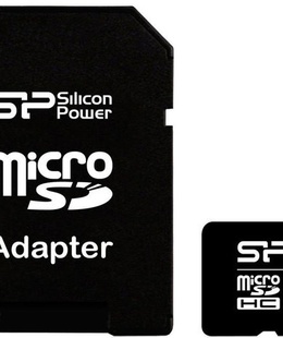 Silicon Power | 8 GB | MicroSDHC | Flash memory class 10 | SD adapter  Hover