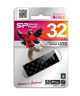  Silicon Power | Ultima U03 | 32 GB | USB 2.0 | Black  Hover