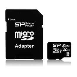  Silicon Power | Elite 8GB microSDHC UHS-I | 8 GB | Micro SDHC | Flash memory class Class 10 | SD