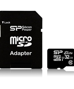 Silicon Power | Elite 8GB microSDHC UHS-I | 8 GB | Micro SDHC | Flash memory class Class 10 | SD  Hover