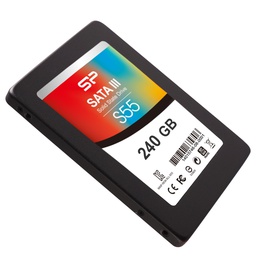  Silicon Power | Slim S55 | 240 GB | Solid-state drive interface SATA | Read speed 550 MB/s | Write speed 450 MB/s