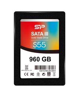  Silicon Power | Slim S55 | 960 GB | SSD form factor 2.5 | Solid-state drive interface Serial ATA III  Hover