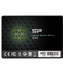  Silicon Power | S56 | 480 GB | SSD form factor 2.5 | Solid-state drive interface SATA | Read speed 560 MB/s | Write speed 530 MB/s  Hover
