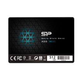  Silicon Power | A55 | 512 GB | SSD form factor 2.5 | Solid-state drive interface SATA | Read speed 560 MB/s | Write speed 530 MB/s