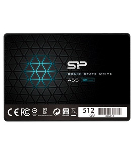  Silicon Power | A55 | 512 GB | SSD form factor 2.5 | Solid-state drive interface SATA | Read speed 560 MB/s | Write speed 530 MB/s  Hover