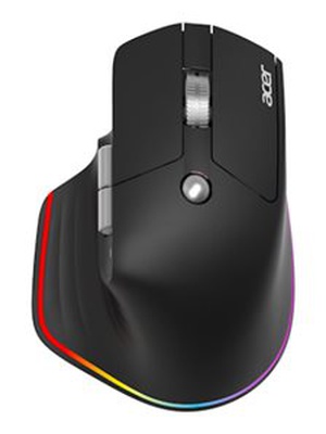 Pele Acer Easy Fit wireless Mouse |2.4GHz and BT5.0 | Black | Acer  Hover