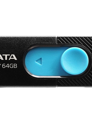  ADATA | USB Flash Drive | UV220 | 64 GB | USB 2.0 | Black/Blue  Hover