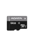 ADATA | Premier UHS-I | 64 GB | MicroSDXC | Flash memory class 10 | SD adapter