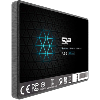  Silicon Power | Ace | A55 | 2000 GB | SSD form factor 2.5 | Solid-state drive interface SATA III | Read speed 500 MB/s | Write speed 450 MB/s