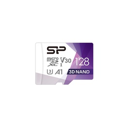  Silicon Power | Superior Pro | 128 GB | micro SDXC | Flash memory class 10 | with Adapter