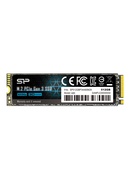  Silicon Power | A60 | 512 GB | Solid-state drive interface M.2 NVME | Read speed 2200 MB/s | Write speed 1600 MB/s