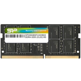  Silicon Power | SP008GBSFU320X02 | 8 GB | DDR4 | 3200 MHz | Notebook | Registered No | ECC No