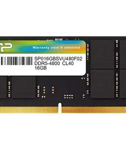  Silicon Power SP016GBSVU480F02 | 16 GB | DDR5 | 4800 MHz | PC/server | Registered No | ECC Yes  Hover