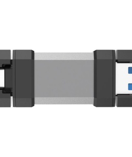 Silicon Power Dual USB Drive | Mobile C51 | 64 GB | USB Type-A and USB Type-C | Silver  Hover