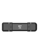  Silicon Power Portable External SSD | DS72 | 1000 GB | USB Type-A