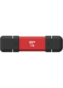  Silicon Power DS72 | 1000 GB | USB Type-A/USB Type-C 3.2 Gen 2 | Red Hover