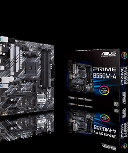  Asus | PRIME B550M-A | Processor family AMD | Processor socket AM4 | DDR4 | Memory slots 4 | Supported hard disk drive interfaces M.2  Hover