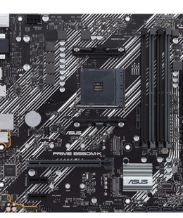  Asus | PRIME B550M-K | Processor family AMD | Processor socket AM4 | DDR4 | Memory slots 4 | Chipset AMD B | Micro ATX  Hover