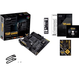  Asus | TUF GAMING B450M-PLUS II | Processor family AMD | Processor socket AM4 | DDR4 | Memory slots 4 | Number of SATA connectors 6 x SATA III | Chipset AMD B | Micro ATX