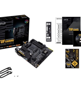 Asus | TUF GAMING B450M-PLUS II | Processor family AMD | Processor socket AM4 | DDR4 | Memory slots 4 | Number of SATA connectors 6 x SATA III | Chipset AMD B | Micro ATX  Hover