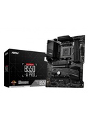  MSI | B550-A PRO | Processor family AMD | Processor socket AM4 | DDR4 DIMM | Memory slots 4 | Supported hard disk drive interfaces SATA