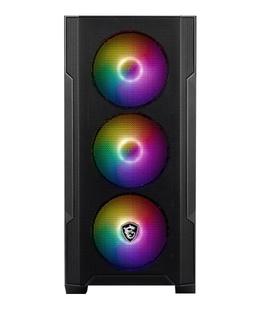  MSI | MAG FORGE M100R | Side window | Black | Micro ATX Tower | Power supply included No | ATX  Hover