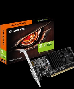  Gigabyte | GV-N1030D4-2GL 1.0 | NVIDIA | 2 GB | GeForce GT 1030 | DDR4 | DVI-D ports quantity 1 | HDMI ports quantity 1 | PCI Express 3.0 | Memory clock speed 2100 MHz | Processor frequency 1417 MHz  Hover