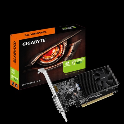  Gigabyte | GV-N1030D4-2GL 1.0 | NVIDIA | 2 GB | GeForce GT 1030 | DDR4 | DVI-D ports quantity 1 | HDMI ports quantity 1 | PCI Express 3.0 | Memory clock speed 2100 MHz | Processor frequency 1417 MHz