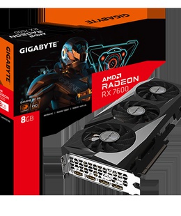  Gigabyte Radeon RX 7600 GAMING OC 8G | AMD | 8 GB | Radeon RX 7600 | GDDR6 | HDMI ports quantity 2 | PCI-E 4.0  Hover