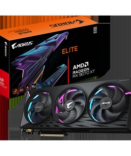  Gigabyte | AORUS Radeon RX 9070 XT ELITE 16G | AMD | 16 GB | Radeon RX 9070 XT | HDMI ports quantity 1 | PCI-E 5.0  Hover