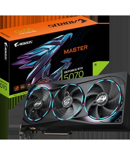  Gigabyte AORUS GeForce RTX 5070 MASTER 12G | NVIDIA | 12 GB | GeForce RTX 5070 | HDMI ports quantity 1 | PCI-E 5.0  Hover