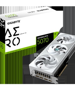  Gigabyte GeForce RTX 5070 AERO OC 12G | NVIDIA | 12 GB | GeForce RTX 5070 | HDMI ports quantity 1 | PCI-E 5.0  Hover