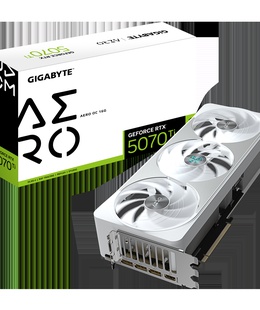  Gigabyte GeForce RTX 5070 Ti AERO OC 16G | NVIDIA | 16 GB | GeForce RTX 5070 Ti | HDMI ports quantity 1 | PCI-E 5.0  Hover