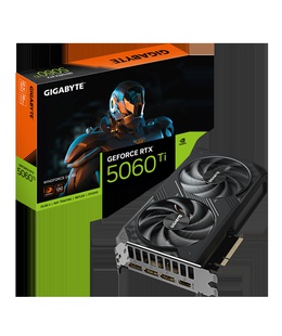  Gigabyte GeForce RTX 5060 Ti WINDFORCE OC 8G | NVIDIA | 8 GB | GeForce RTX 5060 Ti | GDDR7 | HDMI ports quantity 1 | PCI-E 5.0  Hover