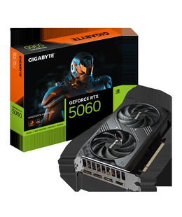  Gigabyte GeForce RTX 5060 WINDFORCE MAX OC 8G | NVIDIA | 8 GB | GeForce RTX 5060 | GDDR7 | HDMI ports quantity 1 | PCI-E 5.0  Hover