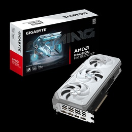  Gigabyte Radeon RX 9070 XT GAMING OC ICE 16G | AMD | 16 GB | Radeon RX 9070 XT | GDDR6 | HDMI ports quantity 2 | PCI-E 5.0