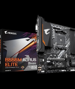  Gigabyte | B550M AORUS ELITE 1.0 | Processor family AMD | Processor socket AM4 | DDR4 DIMM | Memory slots 4 | Number of SATA connectors 4 x SATA 6Gb/s connectors | Chipset AMD B | Micro ATX  Hover