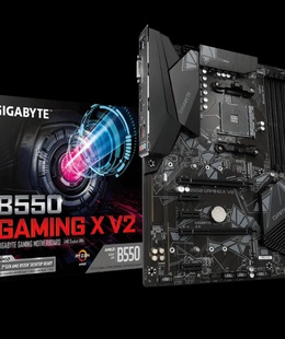  Gigabyte | B550 GAMING X V2 | Processor family AMD | Processor socket AM4 | DDR4 DIMM | Memory slots 4 | Chipset AMD B | ATX  Hover