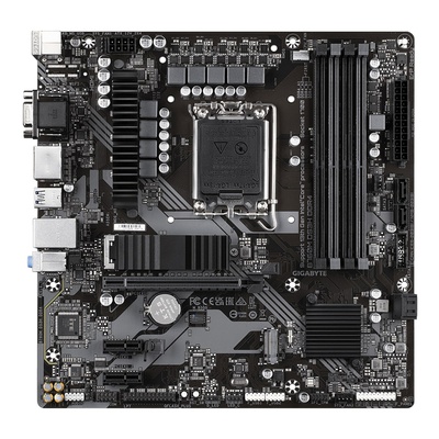  Gigabyte | B760M DS3H DDR4 1.0 M/B | Processor family Intel | Processor socket  LGA1700 | DDR4 DIMM | Memory slots 4 | Supported hard disk drive interfaces 	SATA