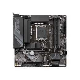 Gigabyte | B760M GAMING X DDR4 1.0 M/B | Processor family Intel | Processor socket  LGA1700 | DDR4 DIMM | Memory slots 4 | Supported hard disk drive interfaces 	SATA