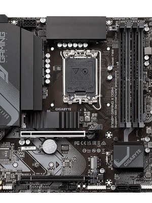 Gigabyte | B760M GAMING X DDR4 1.0 M/B | Processor family Intel | Processor socket  LGA1700 | DDR4 DIMM | Memory slots 4 | Supported hard disk drive interfaces 	SATA  Hover