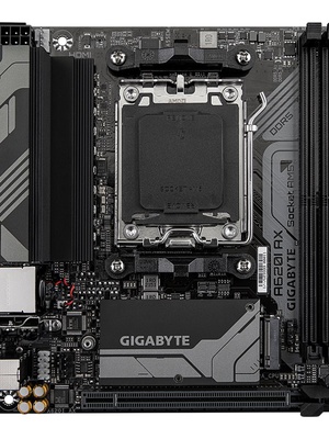  Gigabyte | A620I AX 1.0 | Processor family AMD | Processor socket AM5 | DDR5 DIMM | Supported hard disk drive interfaces SATA  Hover