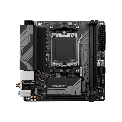  Gigabyte | A620I AX 1.0 | Processor family AMD | Processor socket AM5 | DDR5 DIMM | Supported hard disk drive interfaces SATA