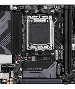  Gigabyte | B650I AX 1.0 | Processor family AMD | Processor socket AM5 | DDR5 DIMM | Supported hard disk drive interfaces SATA  Hover