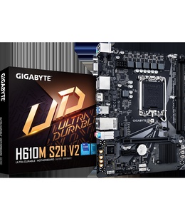  Gigabyte | H610M S2H V2 1.0 | Processor family Intel | Processor socket LGA1700 | DDR5 DIMM | Supported hard disk drive interfaces M.2  Hover